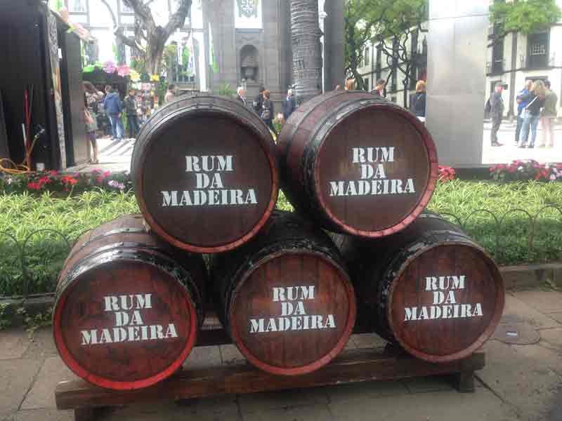 Festival do rum no Funchal Na Madeira