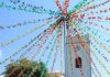 Tabuleiros na festa de Santo António na Ponta do Pargo