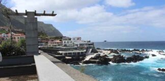 Muita dinâmica no Porto Moniz