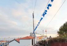 Arraial na freguesia da Calheta